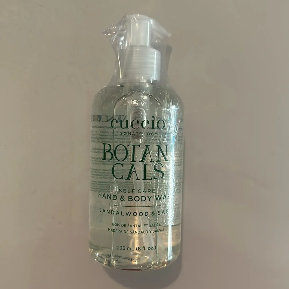 Cuccio Somatology Botanicals Hand and Body Wash Sandalwood & Sage NEW